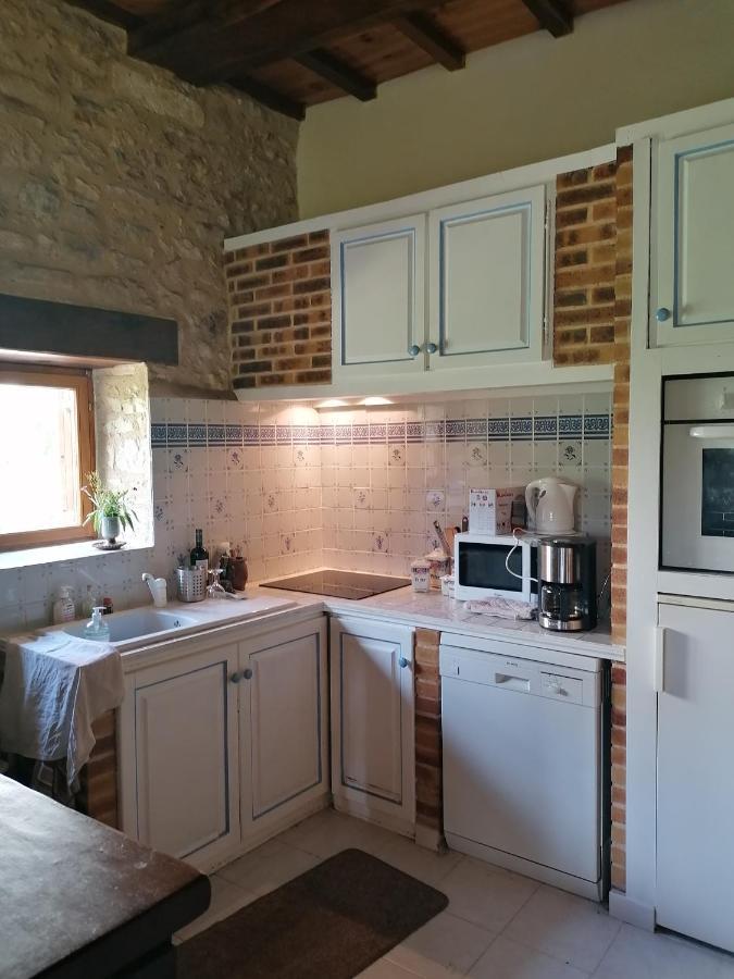 La Fee Bleue Villa Limeyrat Bagian luar foto