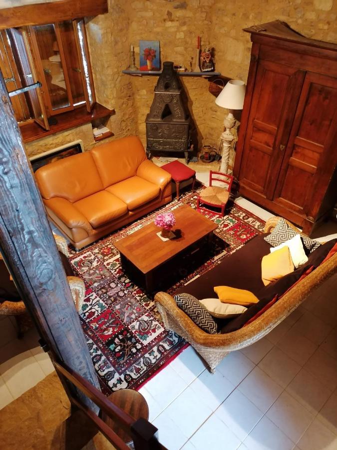 La Fee Bleue Villa Limeyrat Bagian luar foto